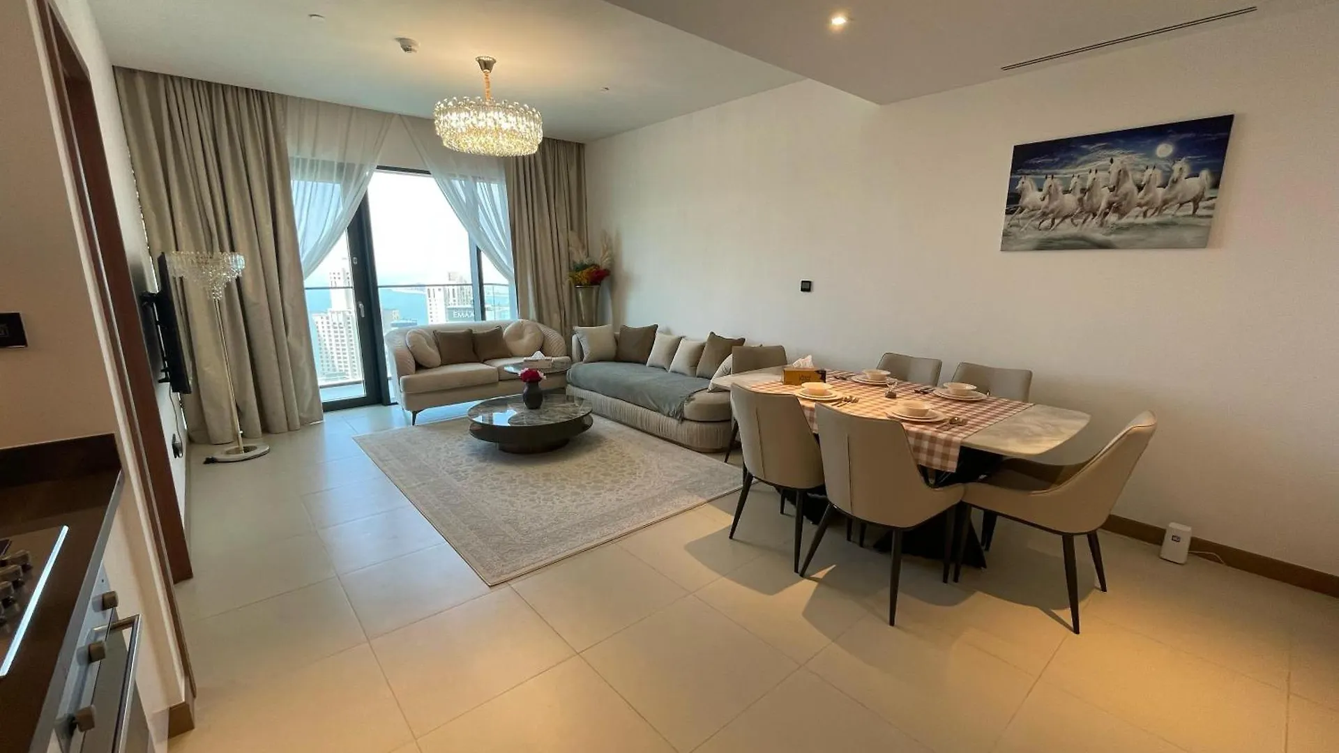 Apartment Ferienwohnung Stunning Views & Prime Location Dubai Vereinigte Arabische Emirate